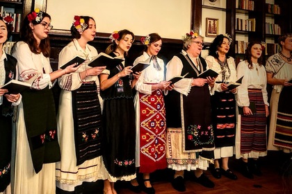 А festive concert took part of the first Bulgarian female ensemble in New York "Yasna Voices"